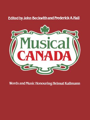 cover image of Musical Canada